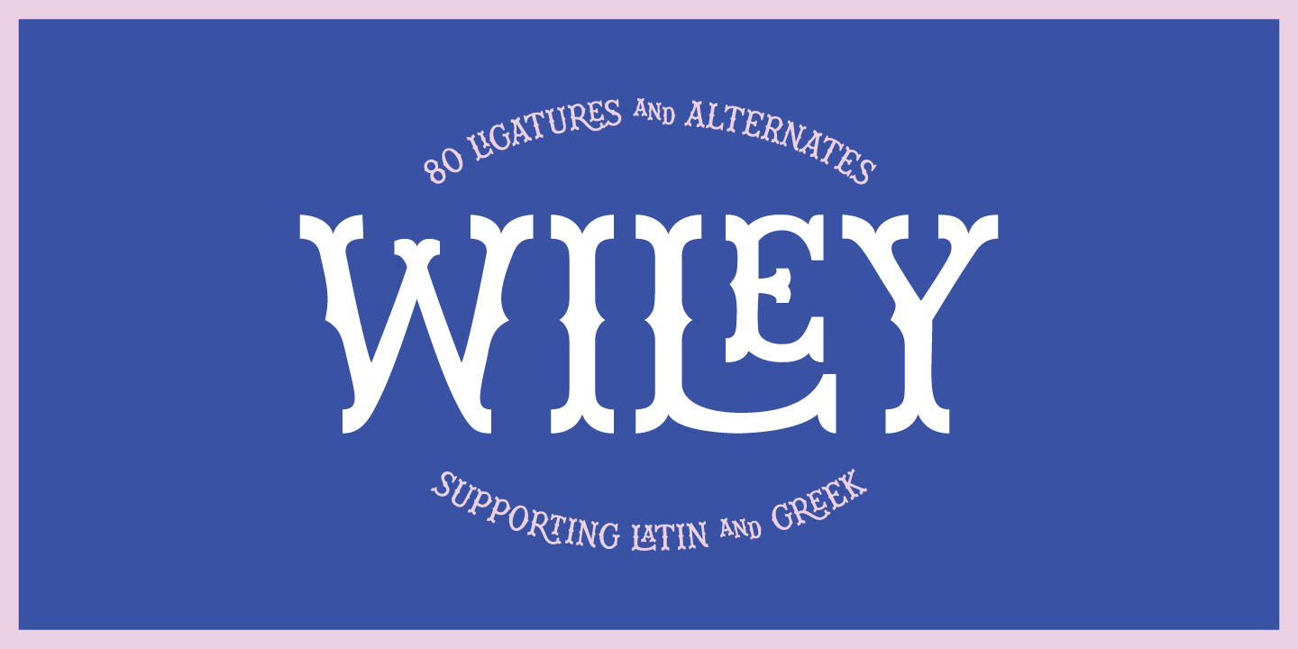 Wiley Font